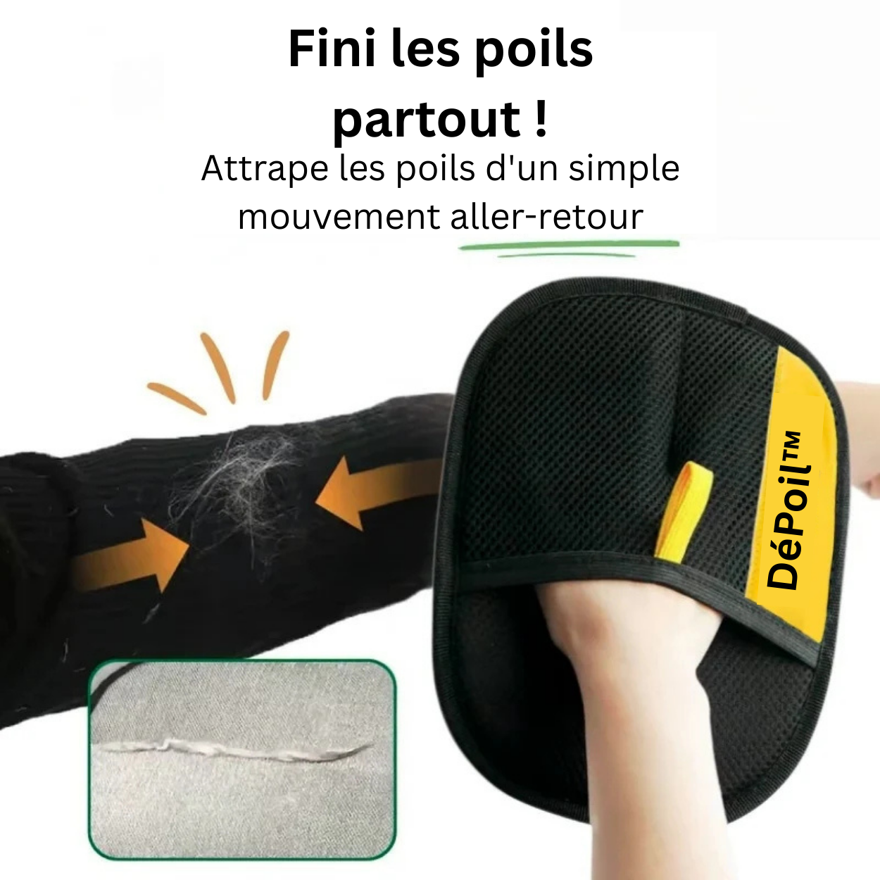 DéPoil™ - L'Efface-Poils Magique