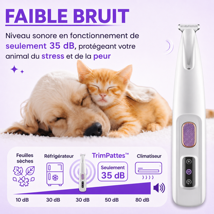 TrimPattes™ | coupe precise pour votre animal de compagnie