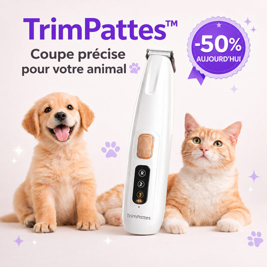 TrimPattes™ | coupe precise pour votre animal de compagnie